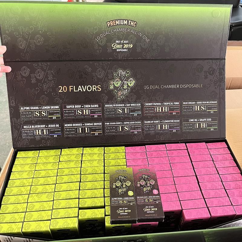 The 1010 Boys 1g Dual Chamber Disposable Vape Pen